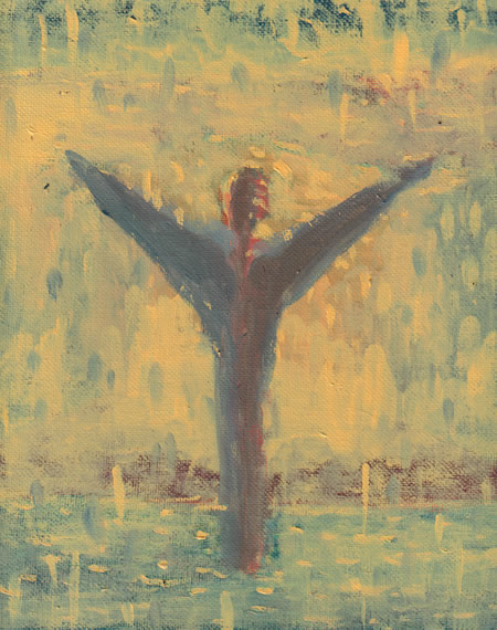 Angel Inside a Nuclear Holocaust by William T. Ayton