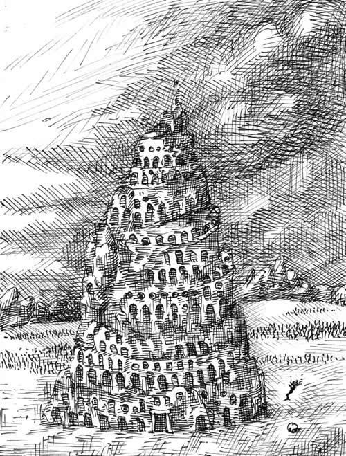 Babel Under Clouds by William T. Ayton