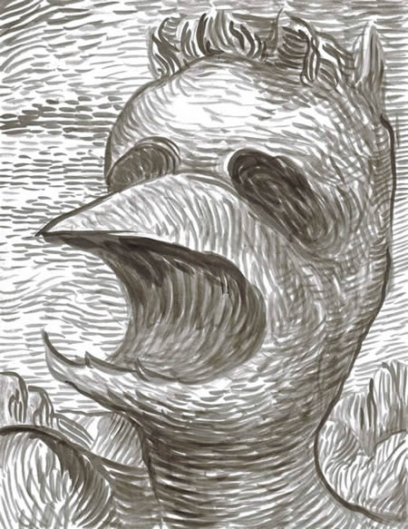Bird-Headed Man by William T. Ayton