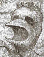 Bird-Headed Man by William T. Ayton