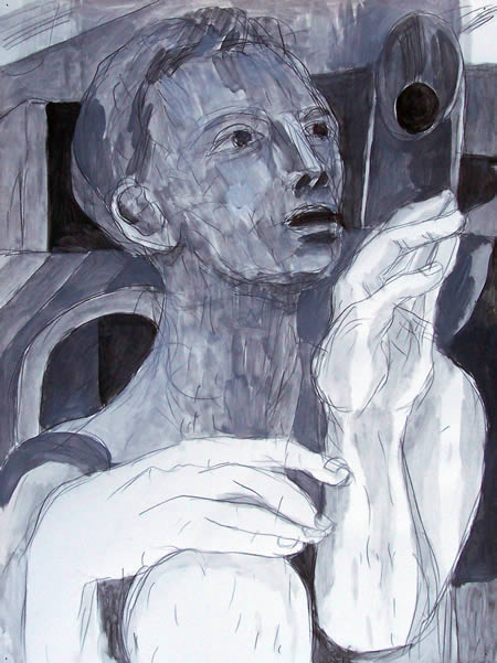 Figure With Raised Hands by William T. Ayton