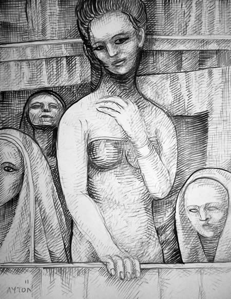 At the Temple of Isis by William T. Ayton