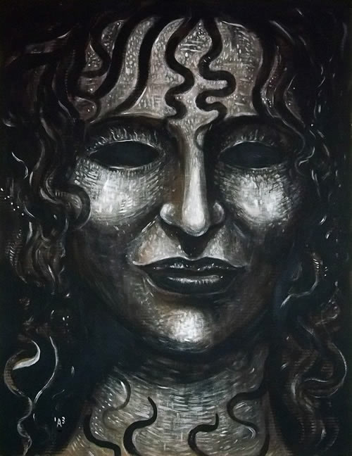 Medusa in Monochrome by William T. Ayton