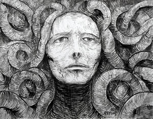 Medusa Trapped in the Coils of Reality by William T. Ayton