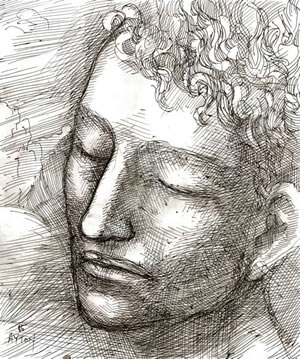 Narcissus Sleeps by William T. Ayton