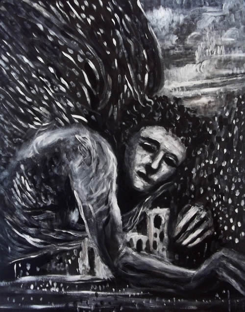 Ruined Angel Falling by William T. Ayton