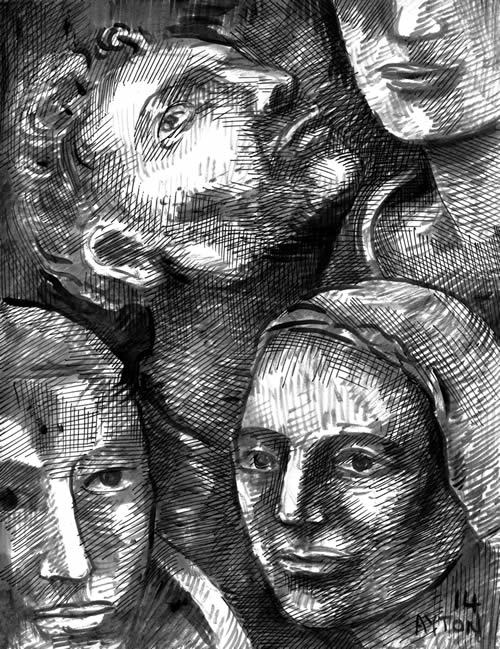 Several Heads by William T. Ayton