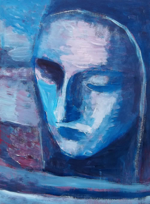 Sphinx in Blue by William T. Ayton