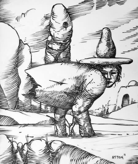 Bosch's Tree Man Goes Walking by William T. Ayton