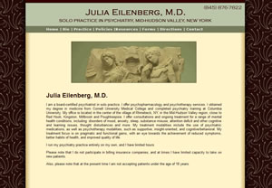 Julia Eilenberg, M.D. Psychiatry